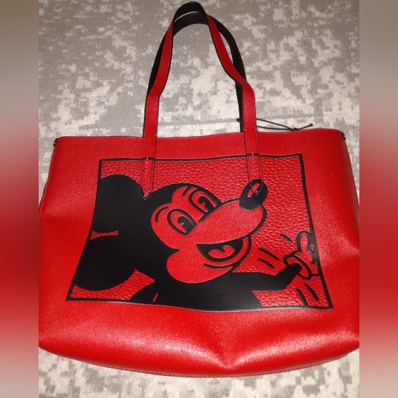 Coach Mickey Mouse Purse ❤️🖤 - Picture 2 of 12